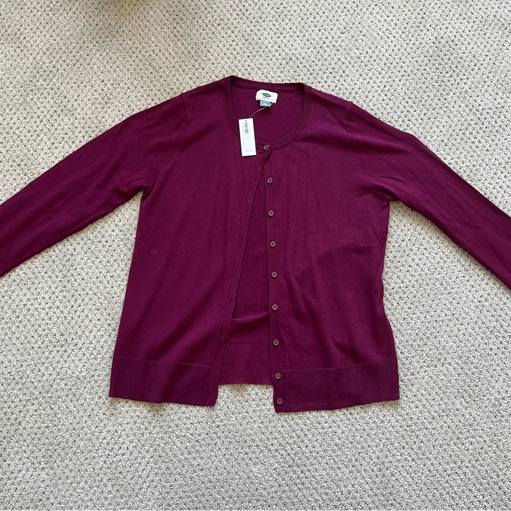 Women's Burgundy Sweater